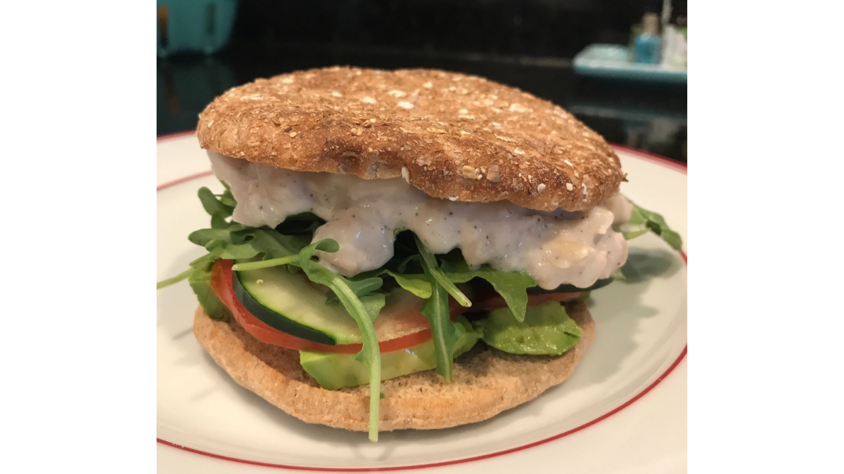 chickpea salad sandwich